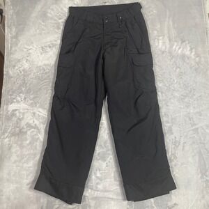Polar Edge Snow Pants Mens M Silver Series Dominator Cargo Ski Black Excellent
